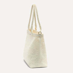 The Lightweight Zip Tote - Moonflower
