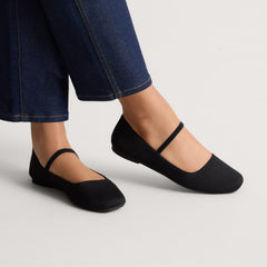 The Max Square Mary Jane - Black