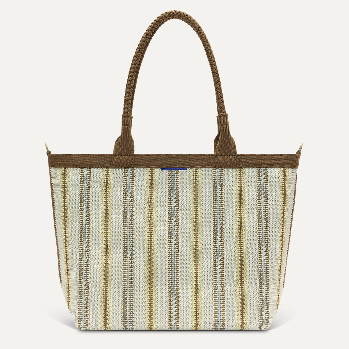 The Lightweight Zip Tote - Sunbeam Market Stripe