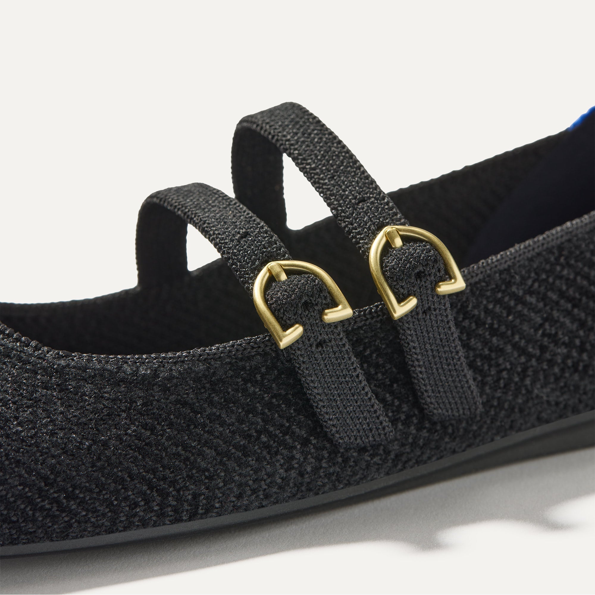 The Double Buckle Mary Jane - ReVelvet™ Black