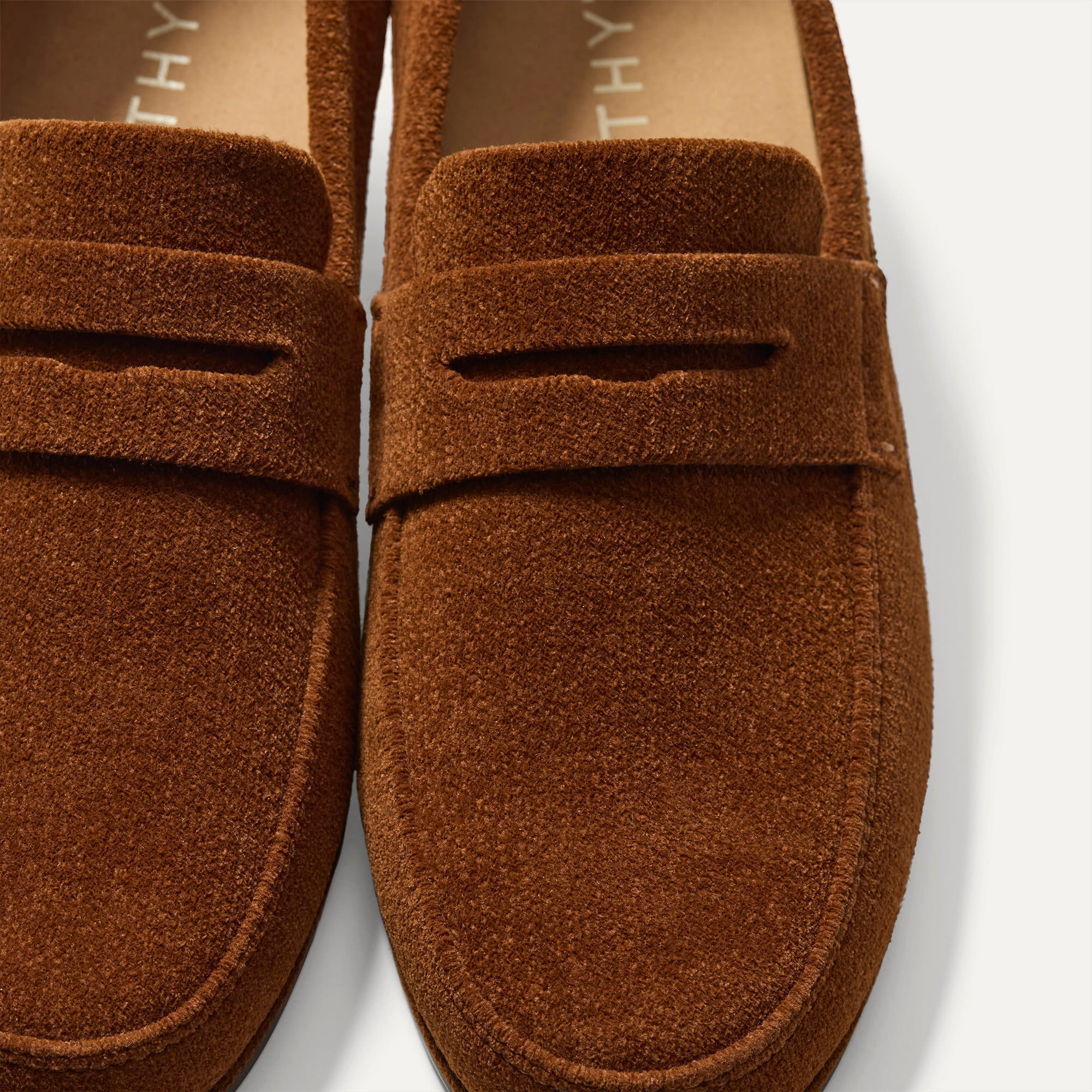 The Ravello Penny Loafer - ReVelvet™ Russet