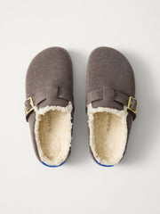 The Teddy Buckle Clog - Porcini