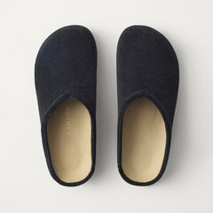 The Casual Clog - ReVelvet™ Black
