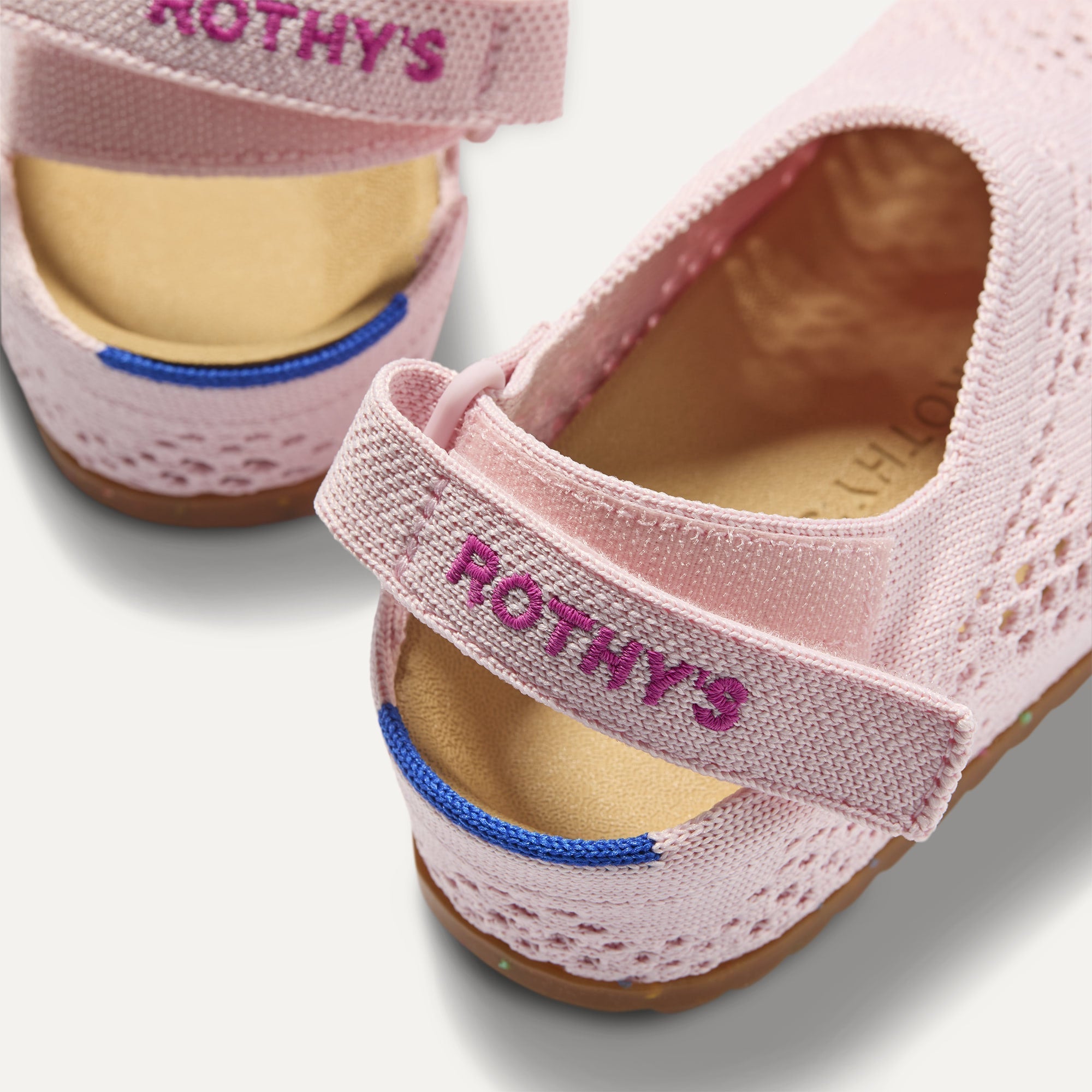 The Kids Clog - Pink Crochet