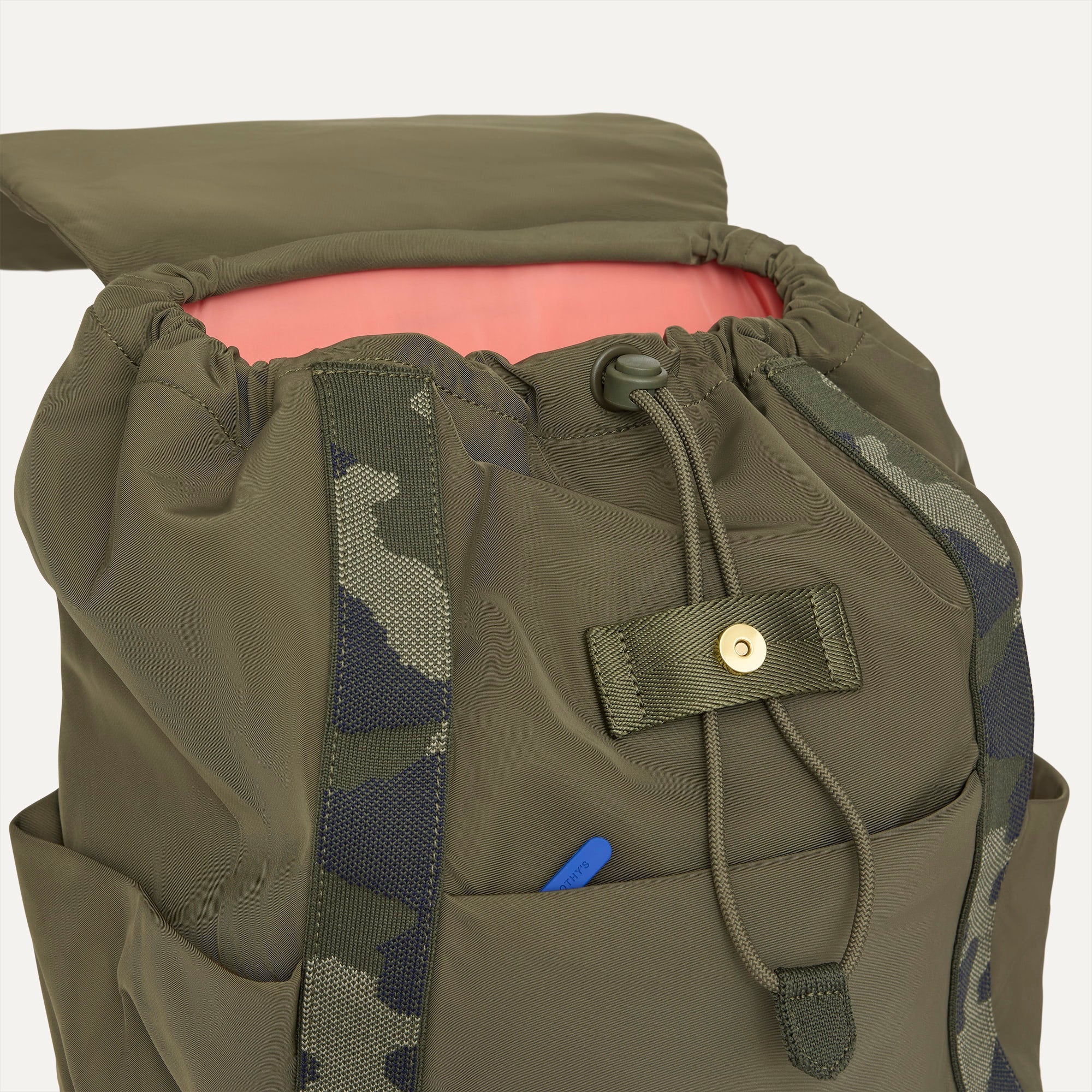 The Travel Cinch Backpack - Forest