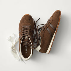 The Ivy Sneaker - ReVelvet™ Cinnamon