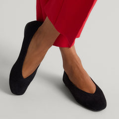 The Max Square Ballerina - ReVelvet™ Black