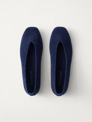 The Max Square Ballerina - ReVelvet™ Navy